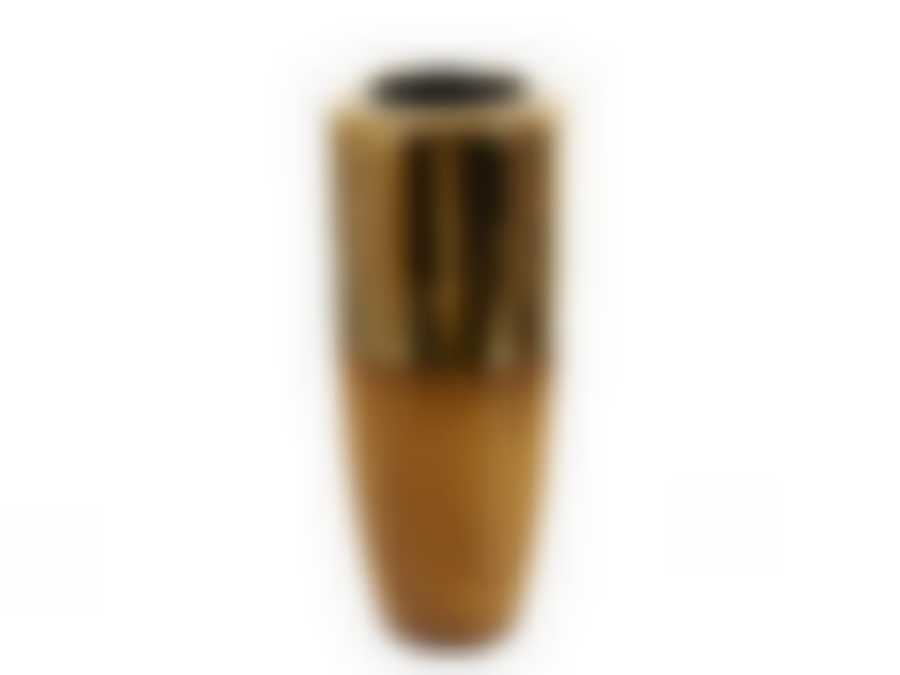 Ваза декоративная "Золотая фантазия" h=30см