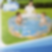 Бассейн надувной, круглый "Морской мир" d=150см h=53см