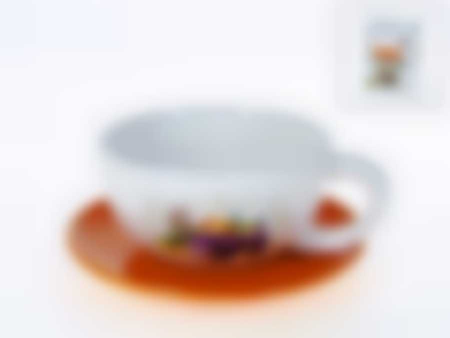 Кружка суповая Polystar "Прованс", с блюдцем, 500 мл