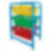 Этажерка для игрушек, 3 секции, 310 х 450 х 640 мм (цвет в ассортименте)