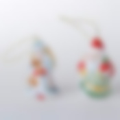 Н-р елочных украшений Дед Мороз и Снегурочка