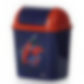 Контейнер для мусора "Человек-Паук", объем 0,8 л, 115 х 80 х 145 мм (цвет в ассортименте)