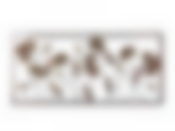 Панно декоративное (настенное) "Элегия" 90*3,5*43см (металл) (белая упаковка)