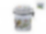 Банка для сыпучих продуктов (клипс) "Birds" 8*8*12см v=400мл (квадратная) (подарочная упаковка)