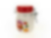 Банка для сыпучих продуктов (клипс) "Джем" d=10см h=14,5см v=600мл