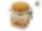 Банка для сыпучих продуктов (клипс) "Хлеб" 10*10*13см v=500мл (квадратная) (подарочная упаковка)