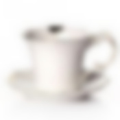 Чайный набор 4пр. "Золотая классика" v=180мл (фарфор, с золотой каймой) (подарочная упаковка)