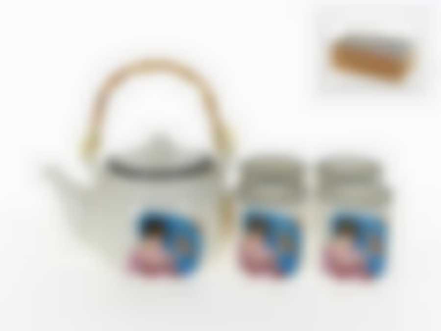 Чайный набор на 4 персоны Гейша, 5 предметов