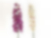 Цветок искусст. (на ножке) "Орхидея" h=90см (2вида) (корич. упаковка)