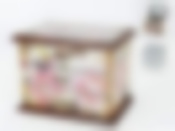 Шкатулка декор. (для ювелирных украшений с выдвижными ящичками) "Махровые пионы" 25,5*17*19,5см