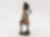 Статуэтка декоративная "Юная дева" 13,5*8*31см (полистоун) (белая упаковка)