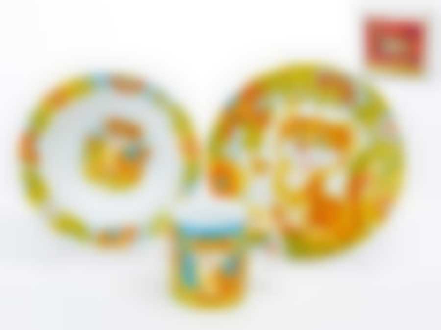 Набор детской посуды 3 предмета Непоседы Тигренок, арт M9552383