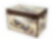 Сундук декоративный, набор 2шт. "Авто" 60*39,5*39,5/50*32*32см (МДФ, ПВХ) (коричневая упаковка)