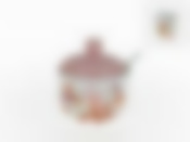 Сахарница + ложка "Бисквит" d=9,5см h=11см v=300мл