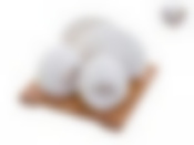 Специи, набор 2пр. + салфетница "Naturel" на бамбуковой подставке 13,5*13,5*8,5см (подарочная упаковка)