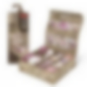 Органайзер для белья с функцион. крышкой, 10 секций, 6 прозр. карманов, 32*32*12 см, VINTAGE