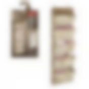 Органайзер подвесной на дверь, 5 жёстких карманов, 2 съёмных держателя, 108*33 см, VINTAGE