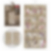 Органайзер подвесной 2-х сторонний для аксессуаров, с вешалкой, 25 прозр. карманов, 78*36 см, VINTAGE