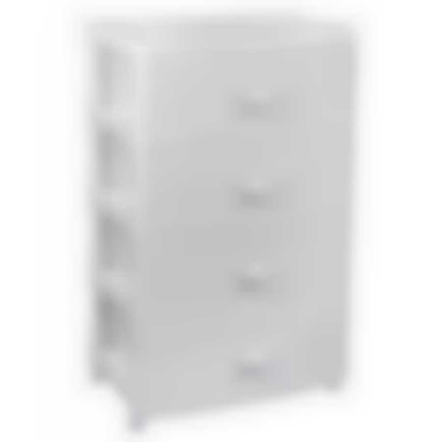 Комод широкий Флоран 4-х секционный (белый)