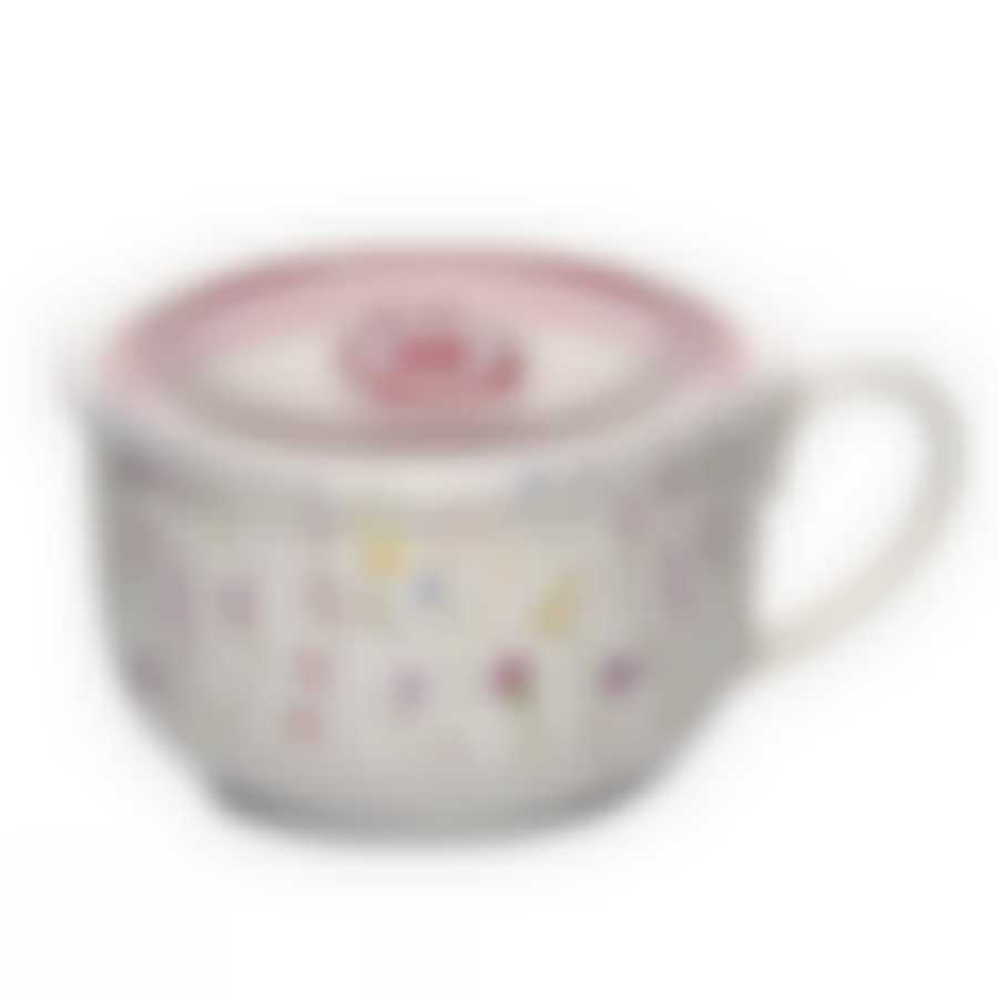 Бульонница 900 мл с пластиковой крышкой