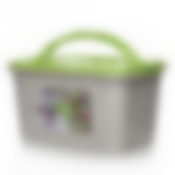 Контейнер прямоугольный со вставкой 15 л (цвет в ассортименте)