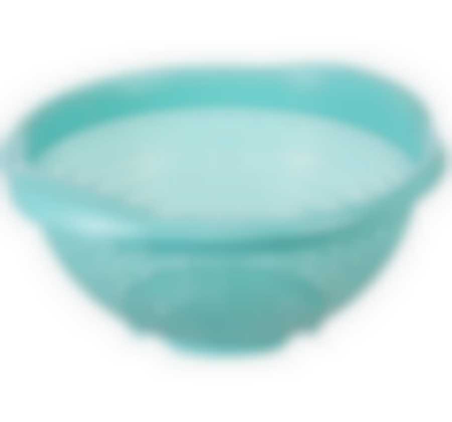Дуршлаг круглый (аквамарин)