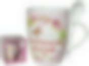 Кружка Бочка с ложкой 340 мл п/уп Любимой маме