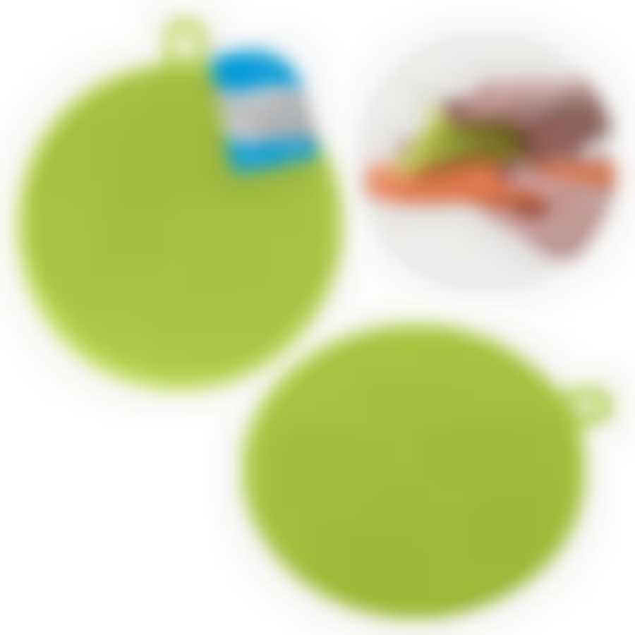 Щетка для мытья посуды, овощей и фруктов "Круг" D11,5см