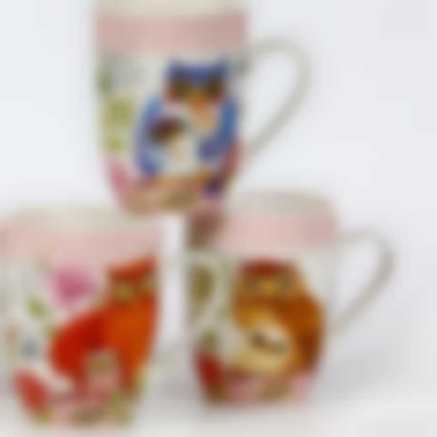 Кружка Бочка 340 мл BR12b/owl Совушки