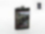 Фляжка сувенирная "День танкиста" v=270мл (металл) (черная упаковка)