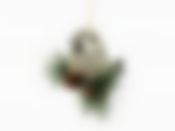 Украшение новогоднее (подвесное) "Птичка на шишке" 10*11,5*8,35см