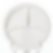 Набор тарелок 3-секц. Мистерия d=210 мм (белая) 12 шт/уп