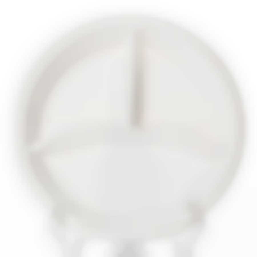 Набор тарелок 3-секц. Мистерия d=210 мм (белая) 12 шт/уп