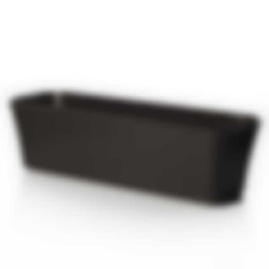 Балконный ящик Ротанг 600 мм (коричневый ротанг)