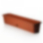 Балконный ящик с поддоном 800 мм (терракотовый)