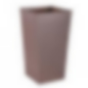 Кашпо напольное Ротанг со вставкой 270*270*520 мм (венге)