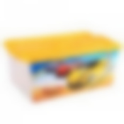 Контейнер Лидер 40 л с крышкой (цвет в ассортименте)