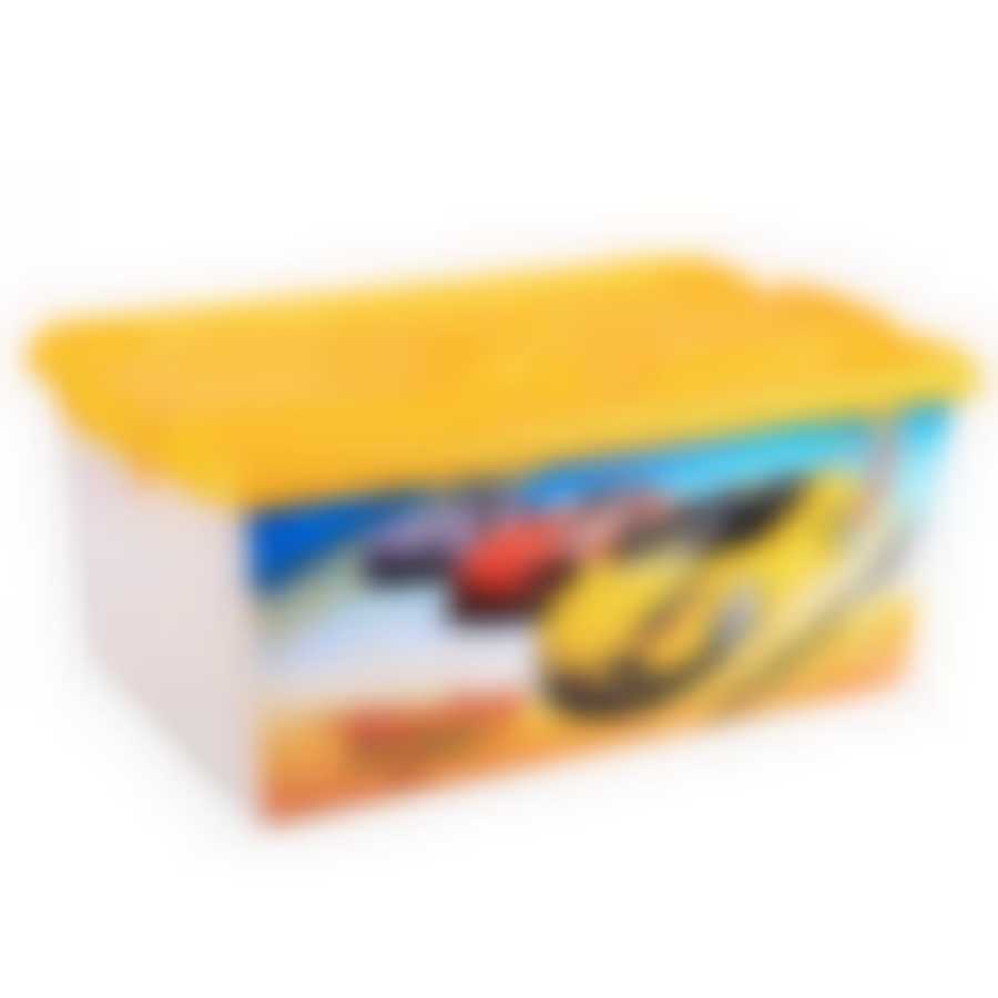 Контейнер Лидер 40 л с крышкой (цвет в ассортименте)