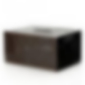 Ящик РОТАНГ с крышкой 370*280*190 мм (коричневый ротанг)