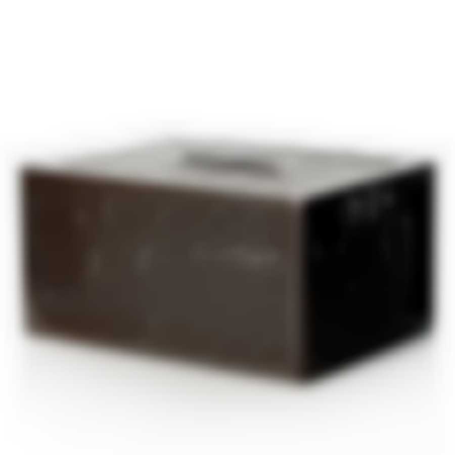 Ящик РОТАНГ с крышкой 370*280*190 мм (коричневый ротанг)