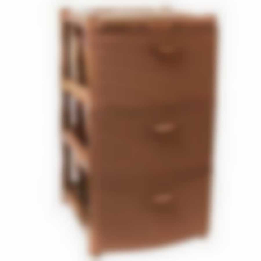 Комод Ротанг 3 секции (бежевый ротанг)