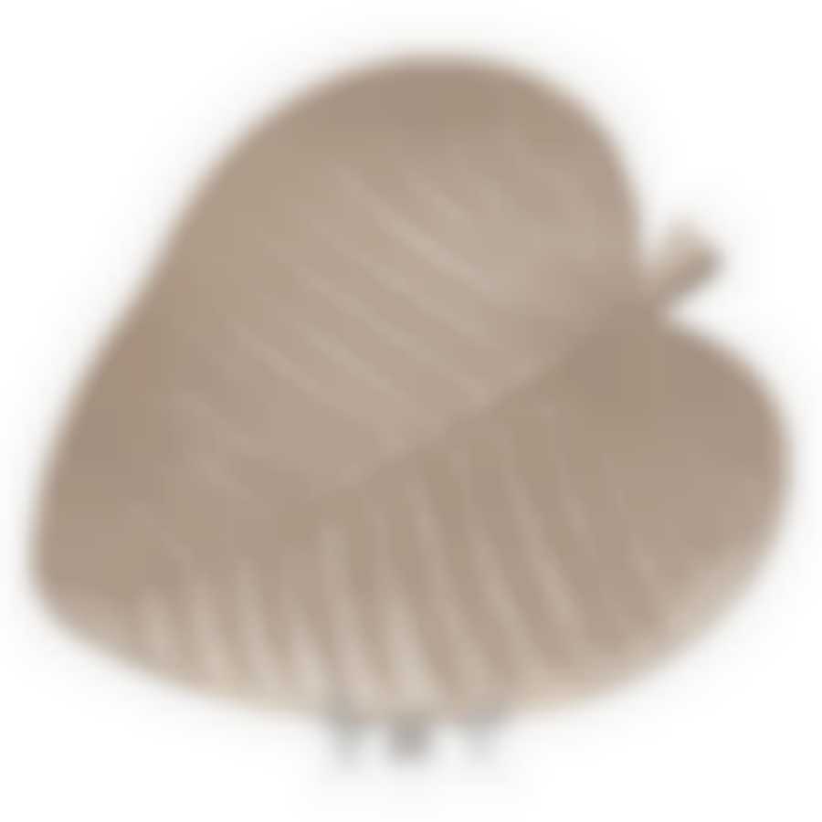 Блюдо декоративное "Лист" 31*28 см, золото