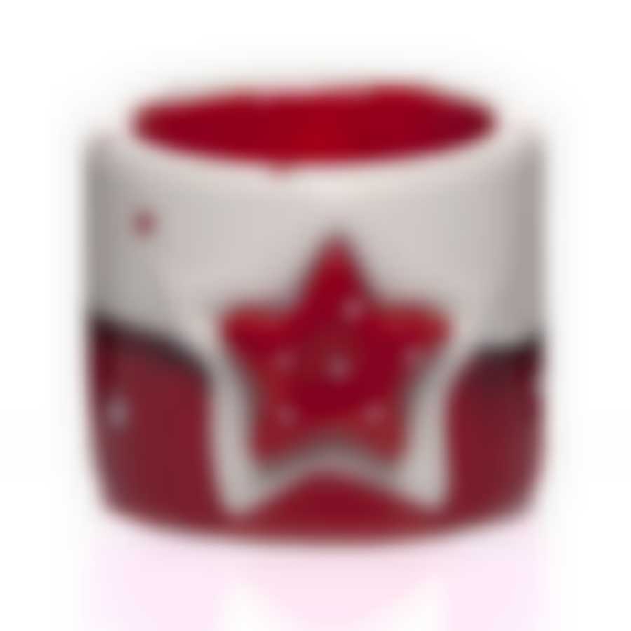 Подсвечник Столбик со звездой 6,5 см