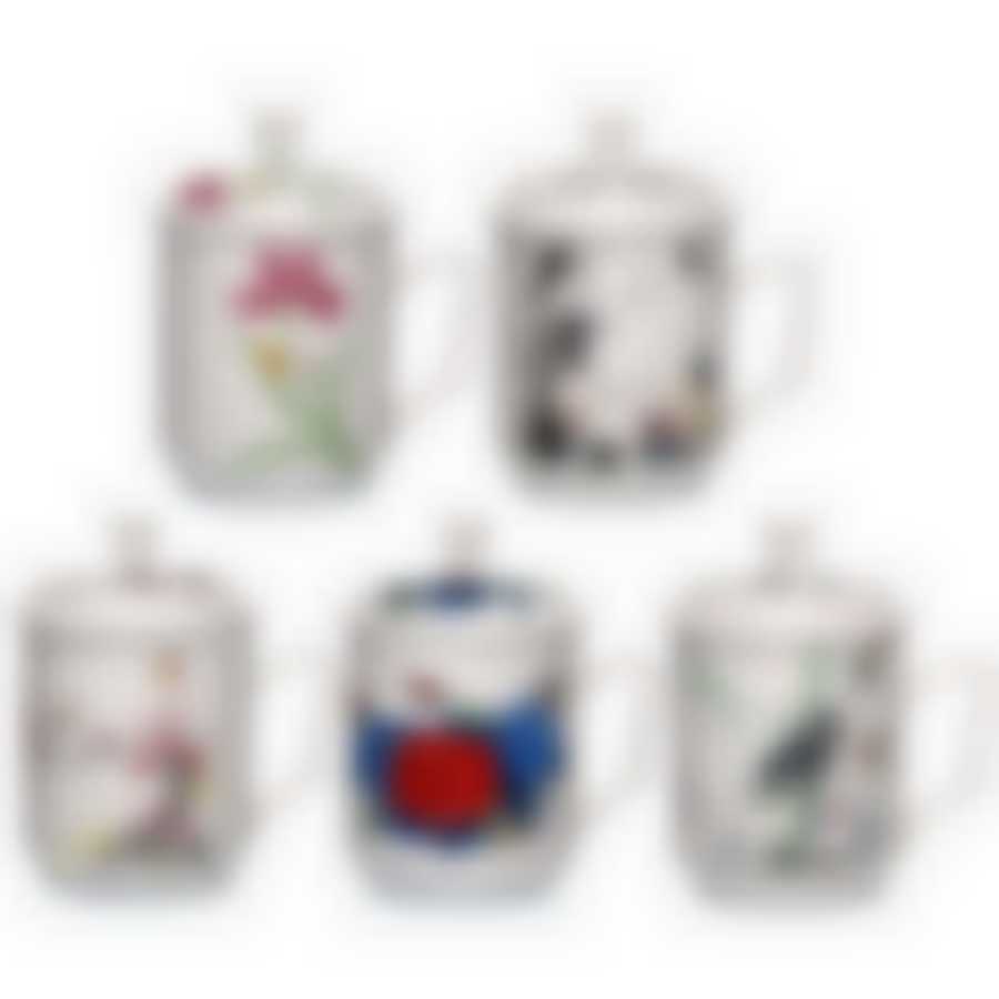 Кружка 600 мл с крышкой