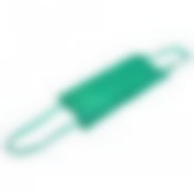 Мочалка из полипропилена, лента 32х14 см (75х14 см с ручками), 6 цветов "Банные штучки" / 30