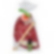 Подарочный набор 4 предмета "Новогодний" (шапка, коврик, веник, ароматизатор) "Банные штучки" /20