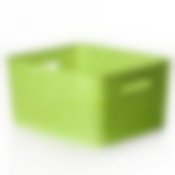 Корзина "Плетенка", 350*290*175 мм (салатовая)