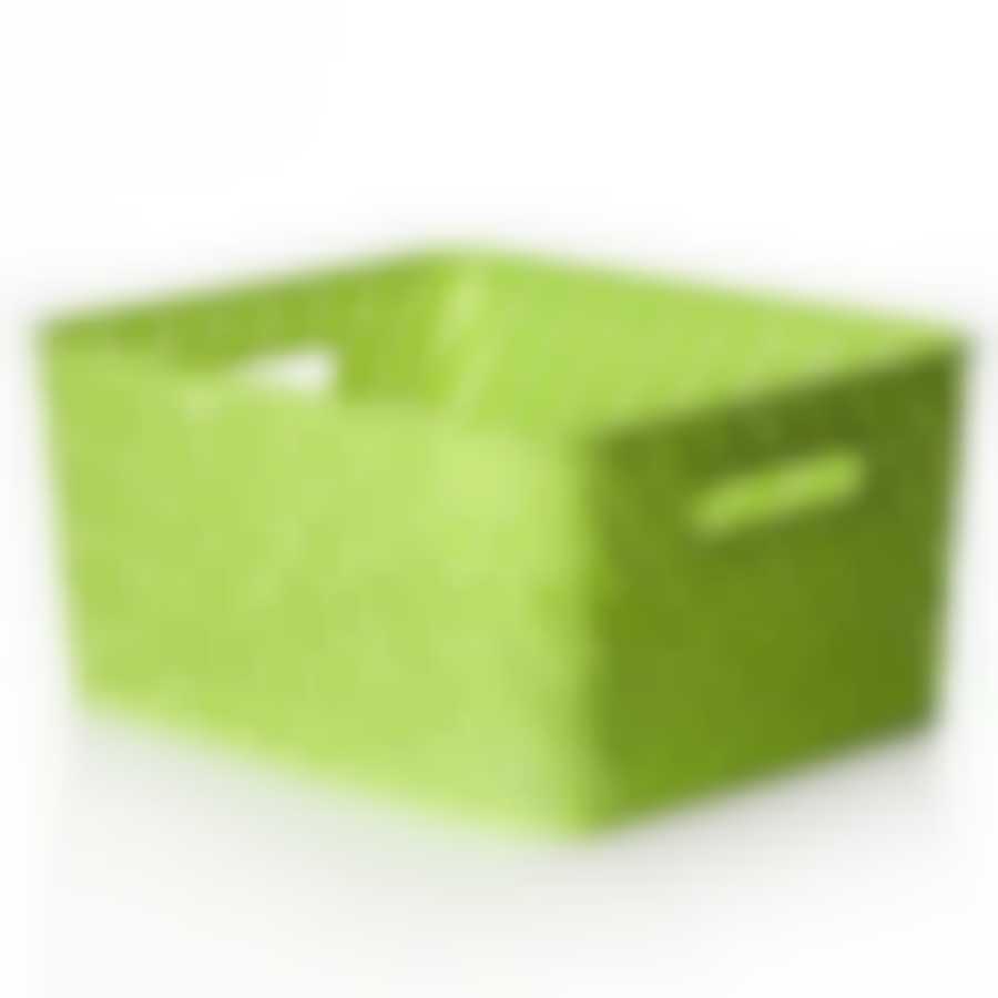 Корзина "Плетенка", 350*290*175 мм (салатовая)