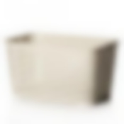 Корзина без ручки "Плетенка", 3 л, 230*155 мм, в=130 мм ("слоновая кость")