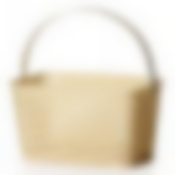 Корзина прямоуг. с ручкой "Плетенка" 3 л, 230*155 мм, высота 130 м (бежевая)